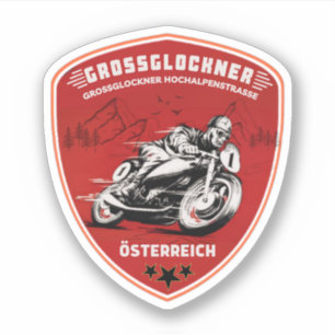 Sticker Route alpine élevée du Grossglockner alpes autrich