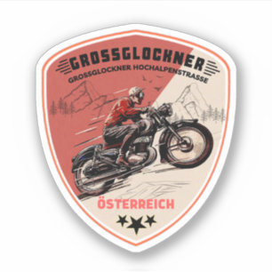 Sticker Route alpine élevée du Grossglockner Alpes autrich