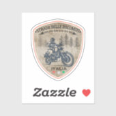 Sticker Route nationale 48 des Dolomites (Feuille)