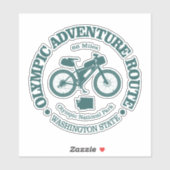 Sticker Route olympique d'aventure (cyclisme) (Feuille)