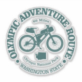 Sticker Route olympique d'aventure (cyclisme) (Devant)