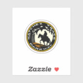 Sticker Route touristique Natchez Trace (Feuille)