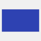 Sticker Royal Blue Rectangle (Devant)