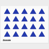 Sticker Royal Blue Triangle (Feuille)