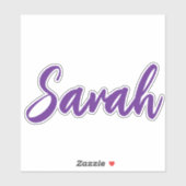 Sticker Royal Purple Bold Personnalisé (Feuille)