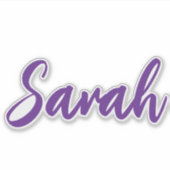 Sticker Royal Purple Bold Personnalisé (Devant)