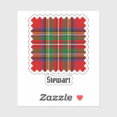 Sticker Royal Stewart Tartan (Feuille)