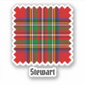 Sticker Royal Stewart Tartan (Devant)