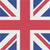 Sticker Royaume-Uni Union Jack Drapeau des colonies britan (Devant)