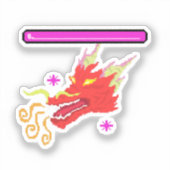 Sticker RPG Dragon (Recto)