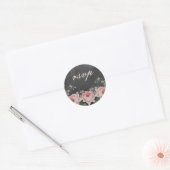 Sticker RSVP Rose vintage (Enveloppe)