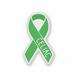 Sticker Ruban de sensibilisation au coeliaque, maladie coe