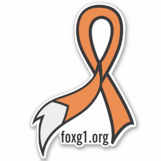 Sticker Ruban de sensibilisation Foxtail IFF (Devant)