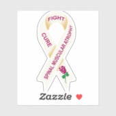 Sticker Ruban de sensibilisation SMA (Feuille)