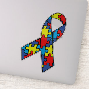 Sticker Ruban sensibilisation sur l'autisme