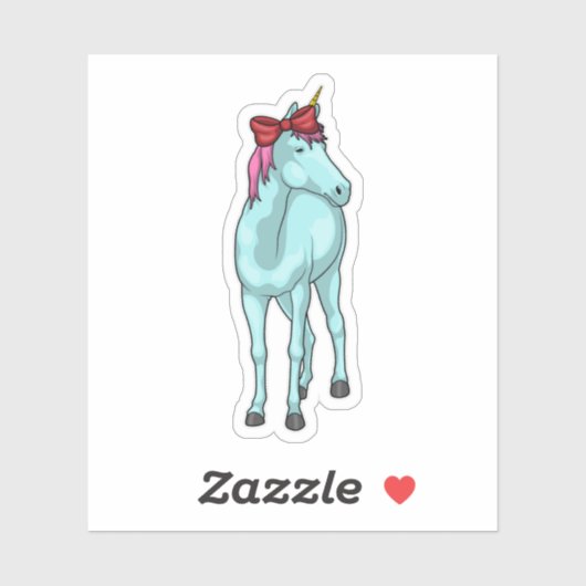 Sticker Ruban Unicorn (Feuille)