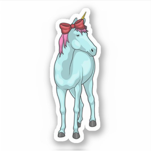 Sticker Ruban Unicorn (Devant)