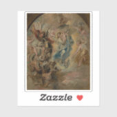 Sticker Rubens - La Vierge comme la femme de l'Apocalypse (Feuille)