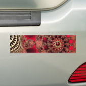 Sticker Rubies & Gold Bumper (En voiture)
