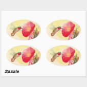 Sticker Ruby Throoisse @ Jardin des Fleurs (Feuille)