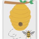 Sticker ruche (Devant)