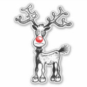 Sticker Rudolph le renne (Devant)