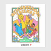 Sticker Rue Sésame | Amis de voisinage (Feuille)