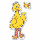 Sticker Rue Sésame | Big Bird & Little Bird (Devant)
