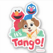 Sticker Rue Sésame | C'est Tango avec Elmo & Grover (Devant)