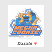 Sticker Rue Sésame | Cookie Monster Mecha Cookie! (Feuille)