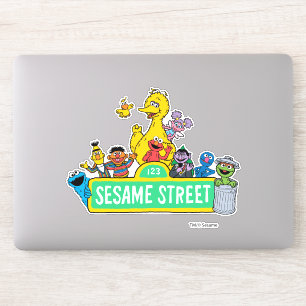 Sticker Rue Sésame   Couleur complète avec Pals