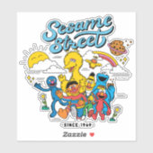 Sticker Rue Sésame | Depuis 1969 (Feuille)