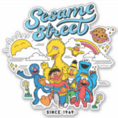 Sticker Rue Sésame | Depuis 1969 (Devant)