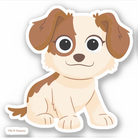 Sticker Rue Sésame | Elmo's Puppy Tango (Devant)