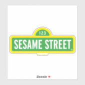 Sticker Rue Sésame | Logo couleur complète (Feuille)
