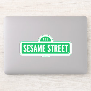 Sticker Rue Sésame   Logo vert