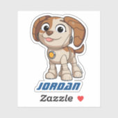 Sticker Rue Sésame | Méca Builders Tango Ajouter Votre Nom (Feuille)