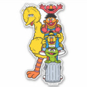 Sticker Rue Sésame | Pose Pals Street Sesame (Devant)