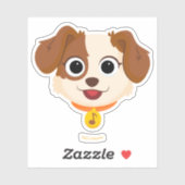 Sticker Rue Sésame | Tango Face (Feuille)