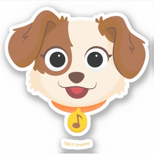 Sticker Rue Sésame | Tango Face (Devant)