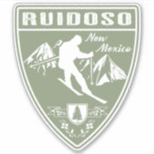 Sticker Ruidoso Nouveau-Mexique (Devant)