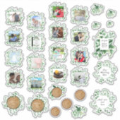 Sticker Rustic Greenery Photo Journal Wedding planner Text (Devant)