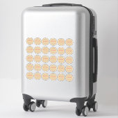 Sticker Rustique confiture maison Can Kraft papier 2 pouce (Sur valise)