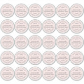 Sticker Rustique maison confiture de bleuets Pastel rose 2 (Devant)