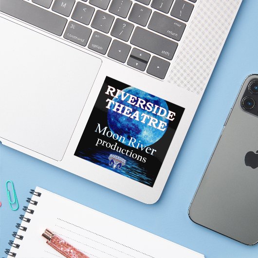 Sticker RVHS (Ordinateur portable avec iPhone)