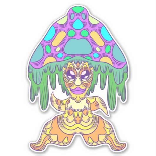 Sticker Rythmes Cosmiques (Devant)