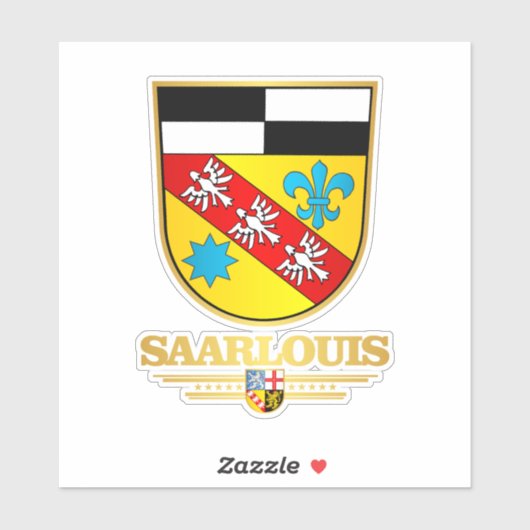 Sticker Saarlouis (Feuille)