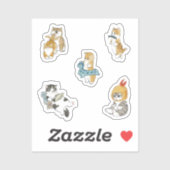 Sticker Sable Mofu (Feuille)