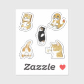 Sticker Sable Mofu (Feuille)
