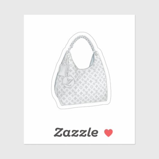 Sticker sac à main à bandoulière LV Monogramme (Feuille)